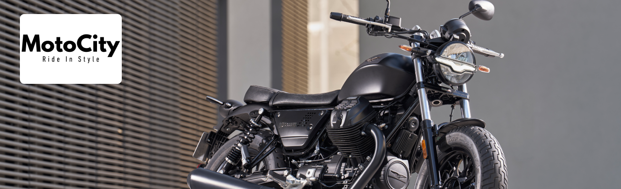 :Moto Guzzi bike along the scenic Daytona.