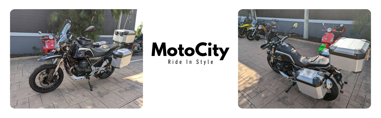 A group of motorcycle enthusiasts gathered in Daytona Beach, enjoying the community spirit supported by Motocity Daytona.
